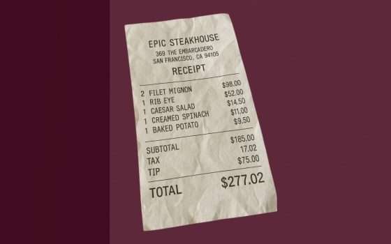 ChatGPT, generatore di immagini crea falsi scontrini perfetti