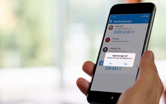 Microsoft elimina il gestore delle password da Authenticator