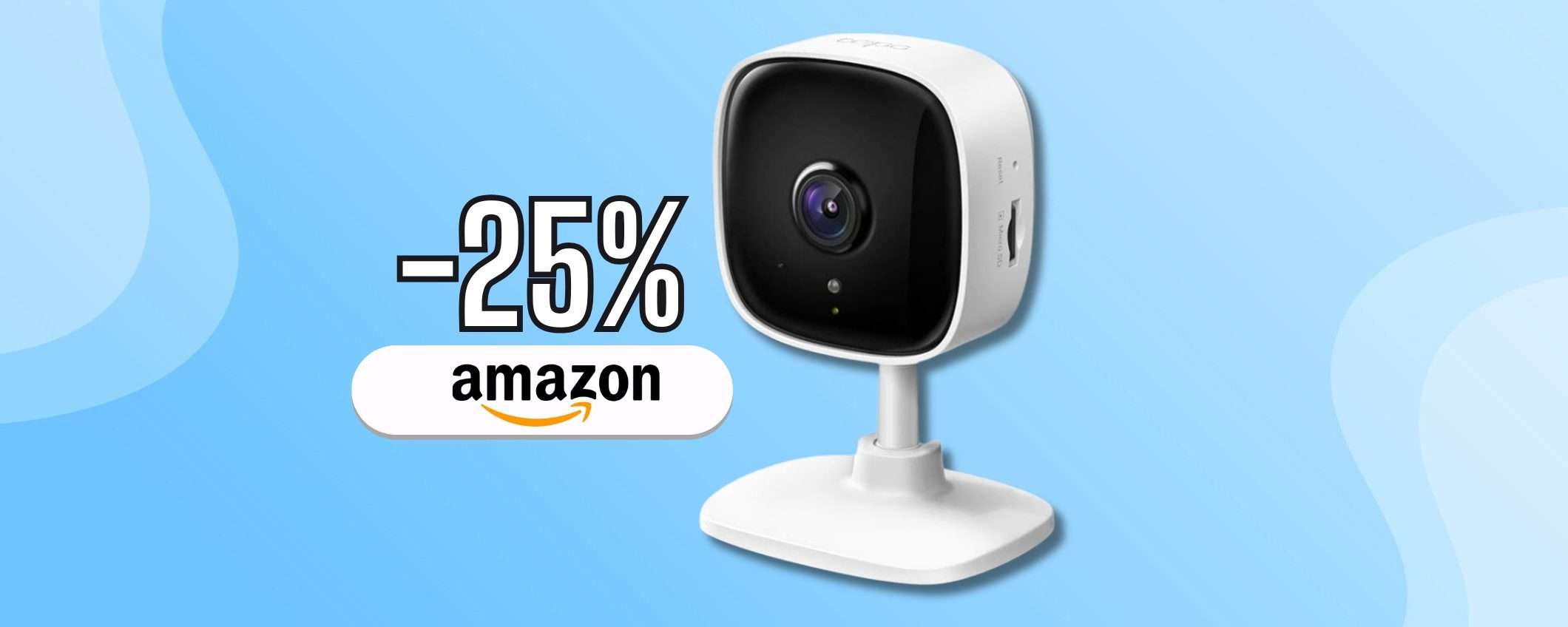 È minuscola ma tiene casa sicura la TP-Link TC60, meno di 15€ su Amazon