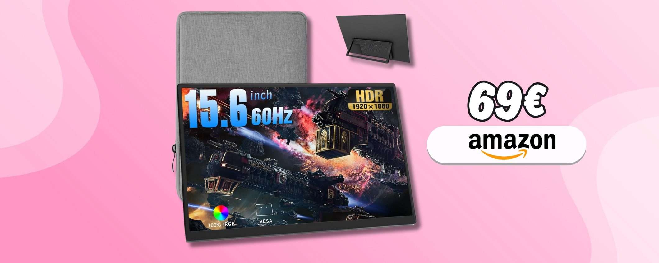 Monitor portatile 15,6