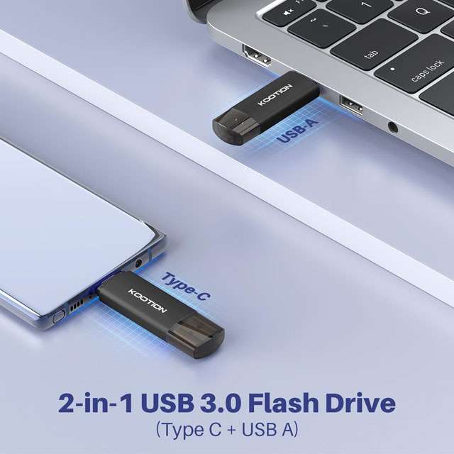 La pendrive 2-in-1 di KOOTION