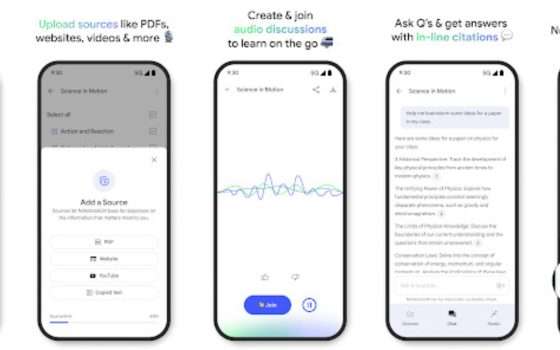 NotebookLM di Google arriva su Android e iOS
