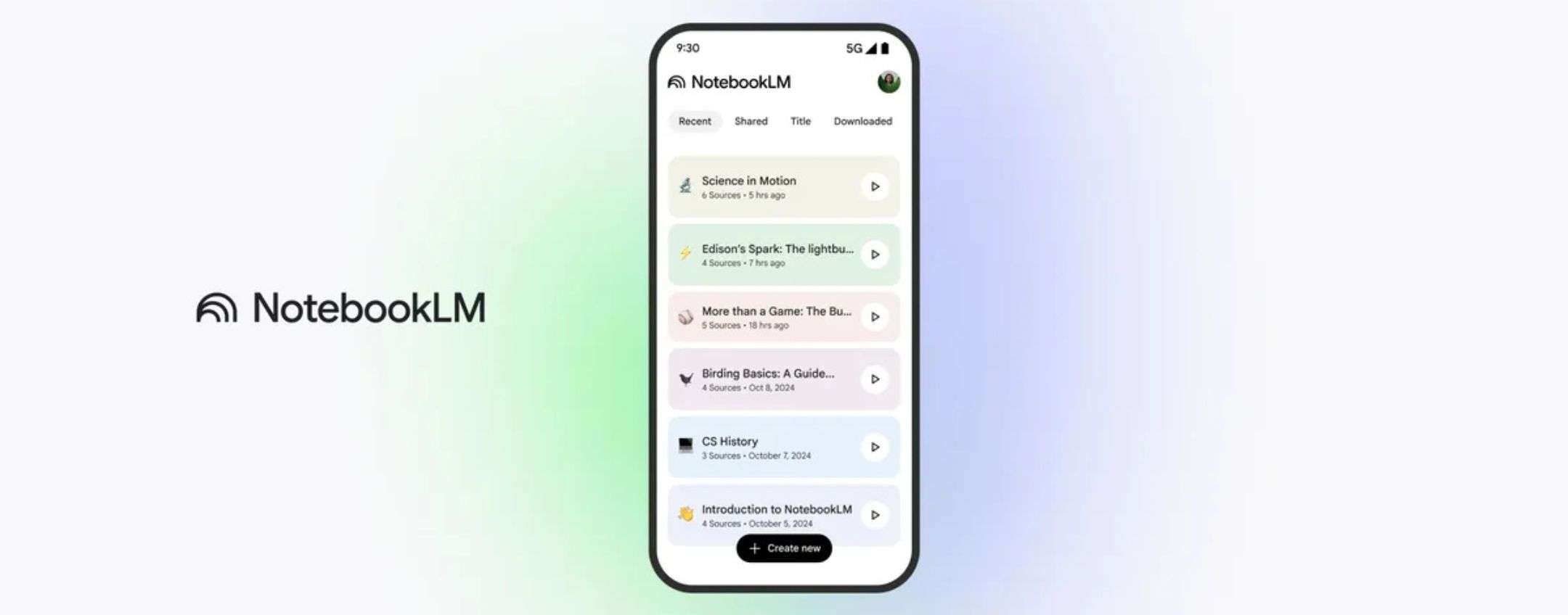 NotebookLM su Android e iOS per fare i podcast AI sul telefono