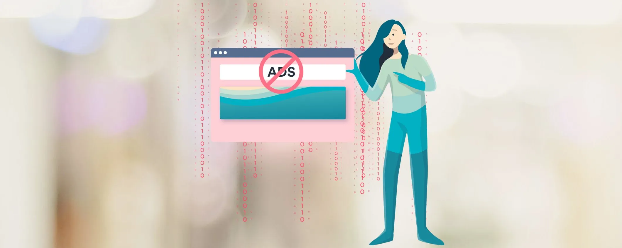 Naviga senza pubblicità con Surfshark AdBlocker a soli 2,19€ al mese
