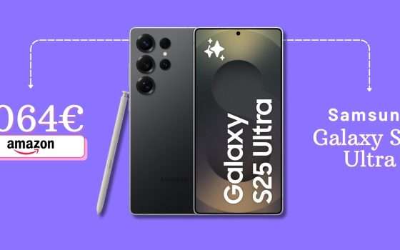 Samsung Galaxy S25 Ultra disponibile su Amazon e con sconto di +400€