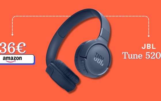 Compra le JBL Tune 520 BT a soli 36€ e goditi un'esperienza senza pari