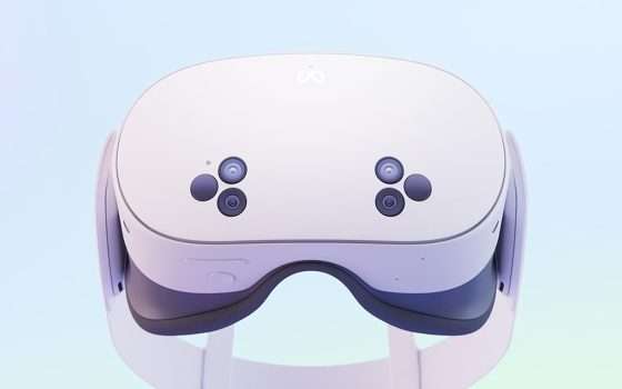 VR al MINIMO STORICO: forte sconto per il visore Meta Quest 3S