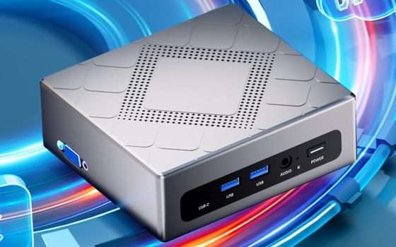 DOPPIO SCONTO su NiPoGi CK10, Mini PC con Intel Core e W11