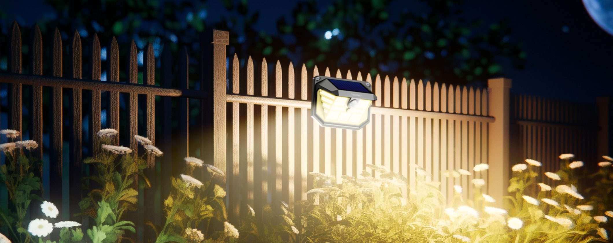 4 Faretti LED Solari da esterno su Amazon non costano niente
