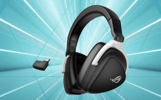 Cuffie ASUS da gaming wireless: sconto PESANTISSIMO su Amazon