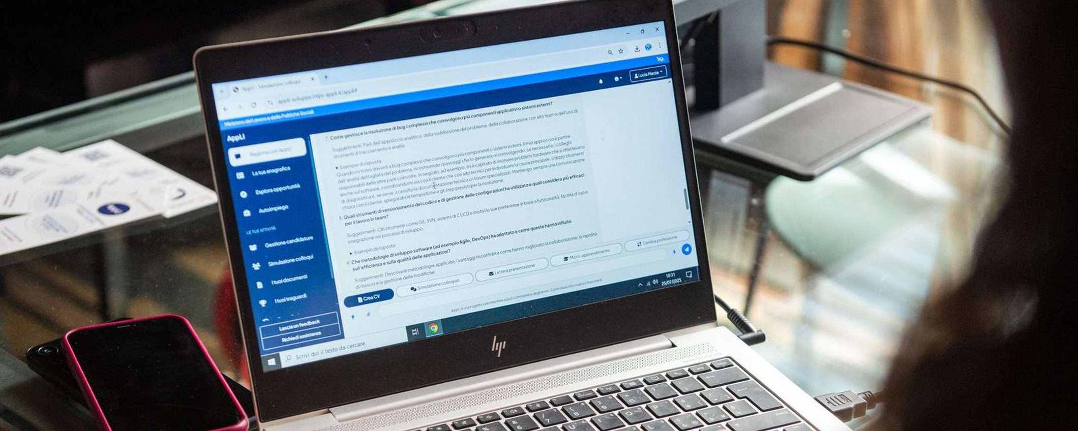 AppLI: assistente AI per cercare lavoro in Italia