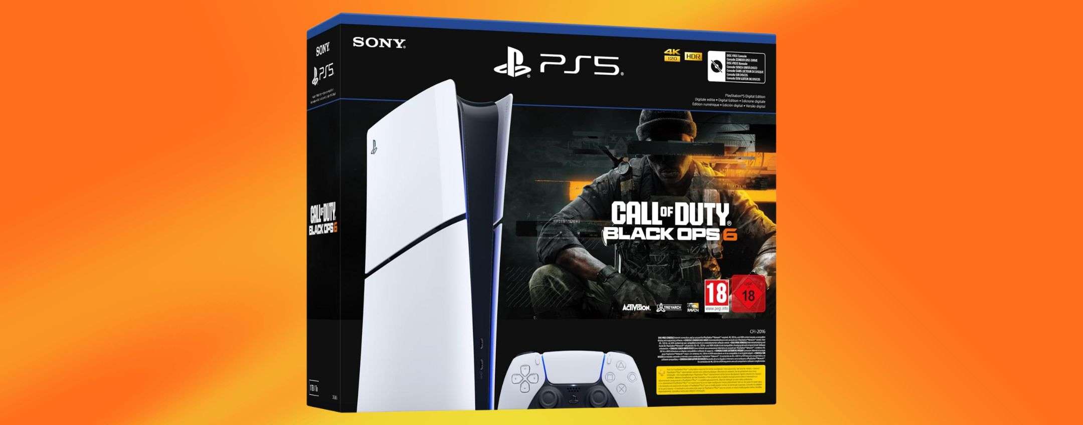 PS5 Digital con Black Ops 6: su Amazon in sconto a 100 euro in meno