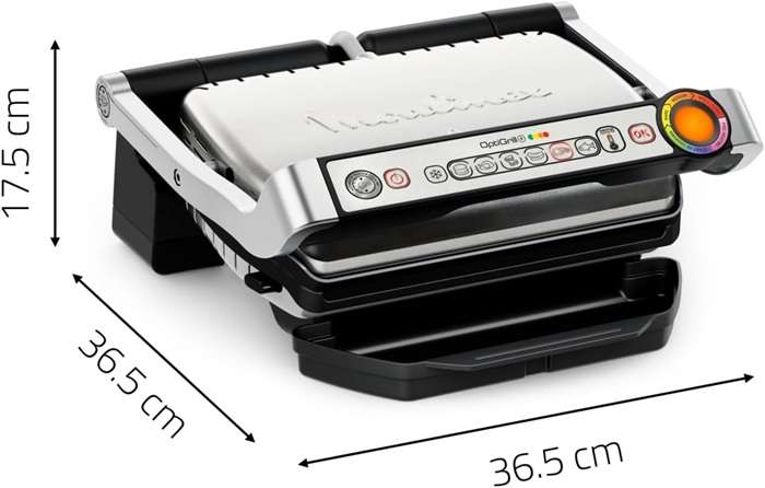 Griglia elettrica Moulinex Optigrill+ GI712D-1