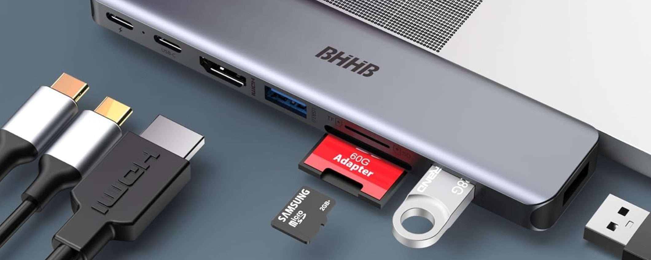 Collega tutto con un solo accessorio: l’hub USB-C ideale per MacBook ora costa pochissimo