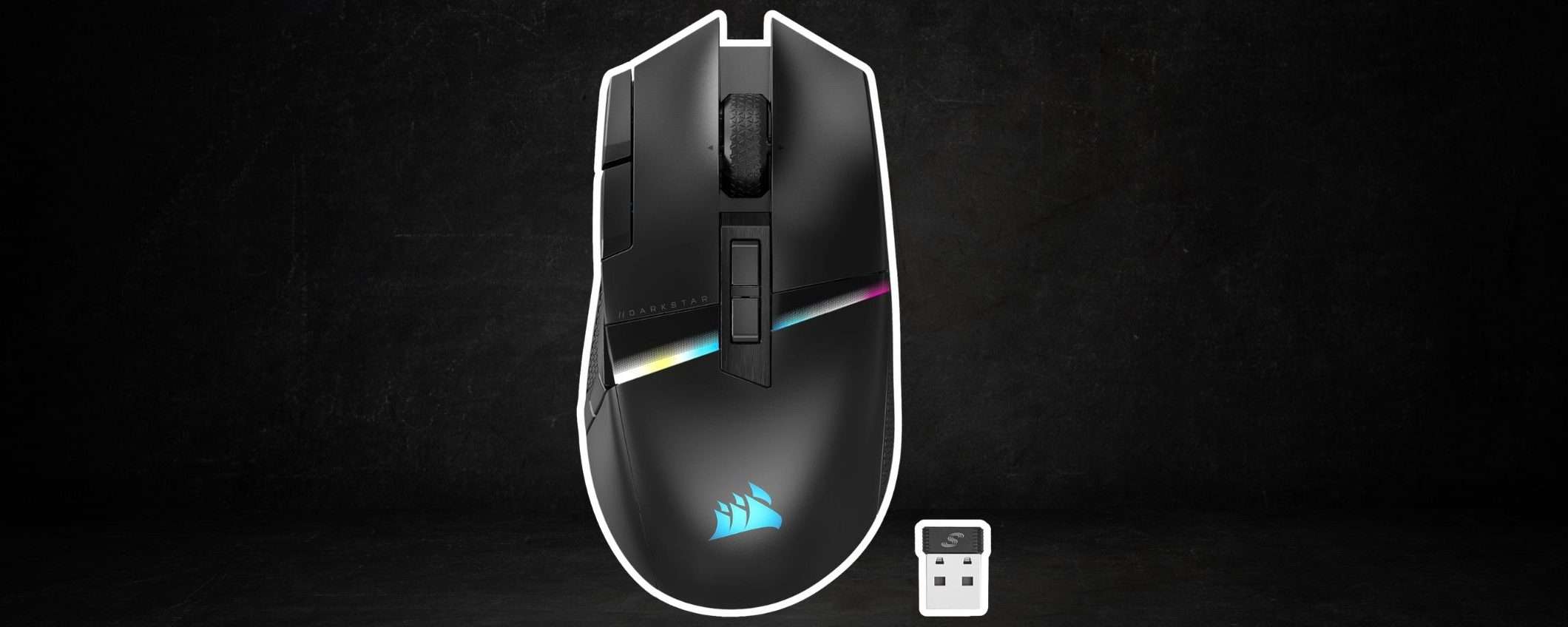 Mouse gaming wireless Corsair: un top di gamma con 70 euro di sconto