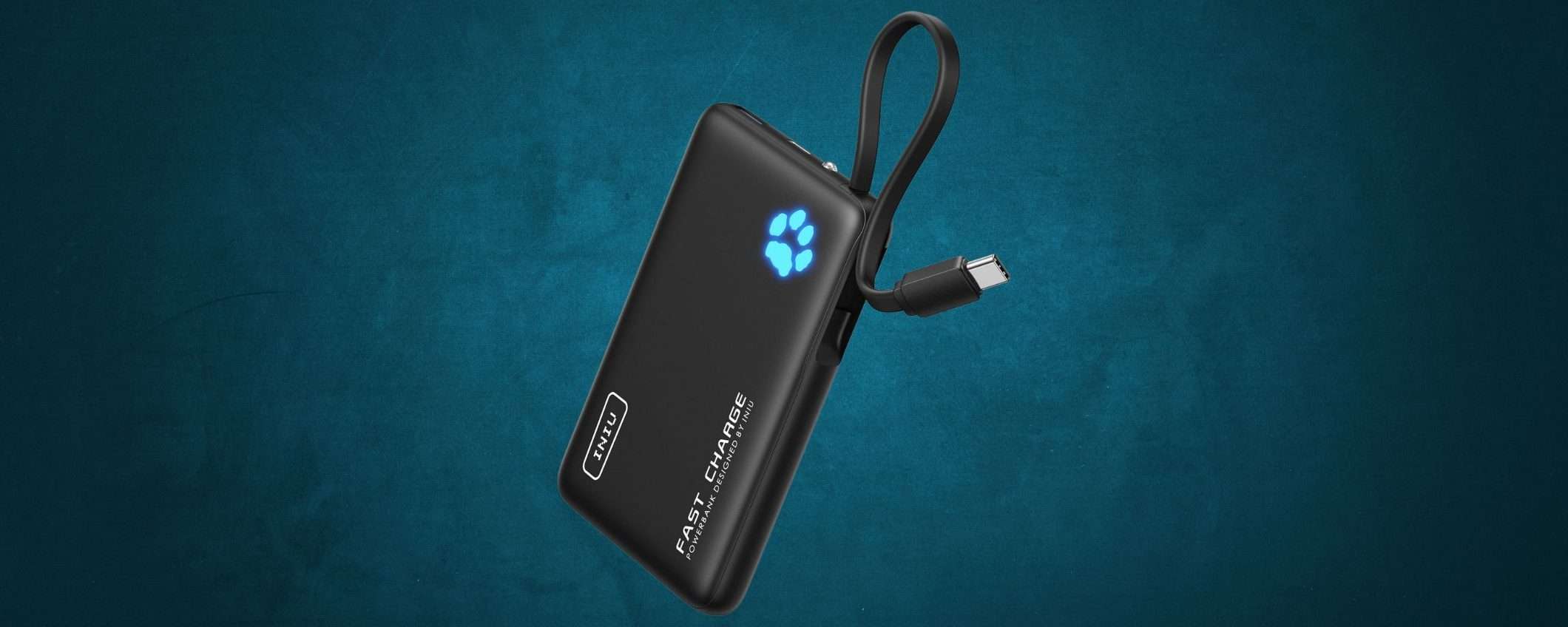 Doppio sconto Amazon sul Power Bank INIU da 45W: affare vero a 13 euro
