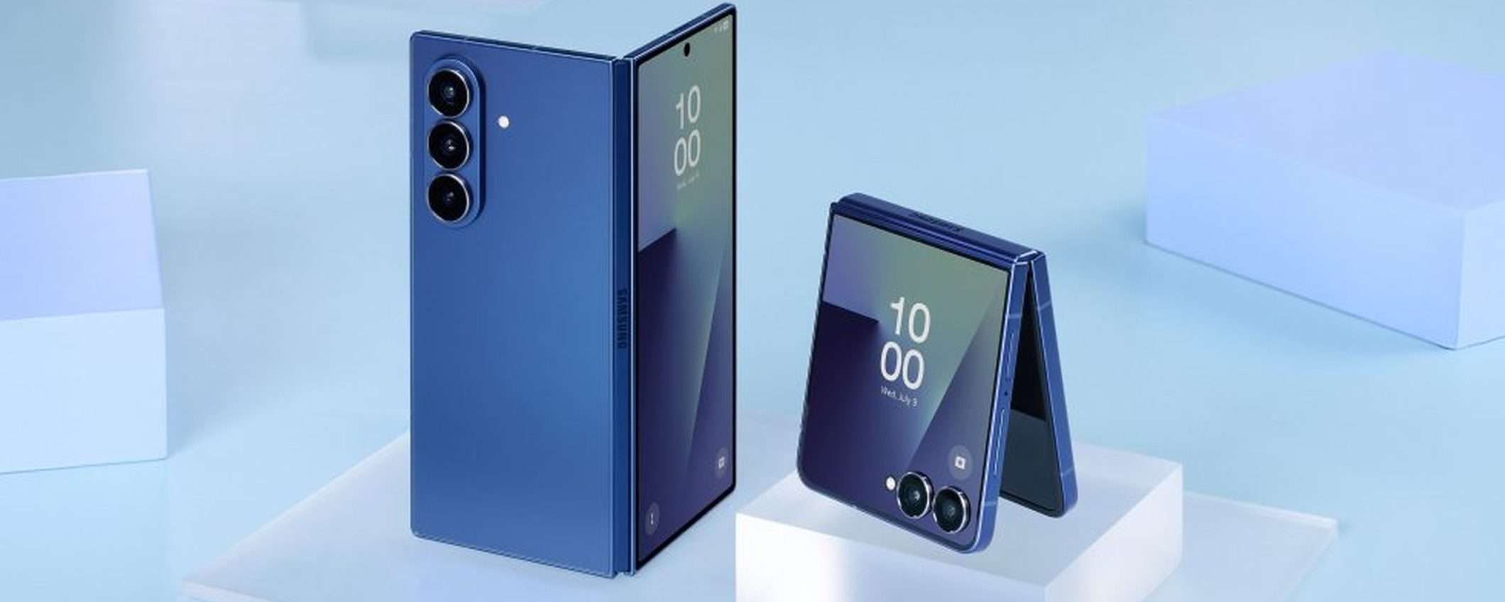 Samsung Galaxy Z Fold7, Flip7 e Flip7 FE in vendita