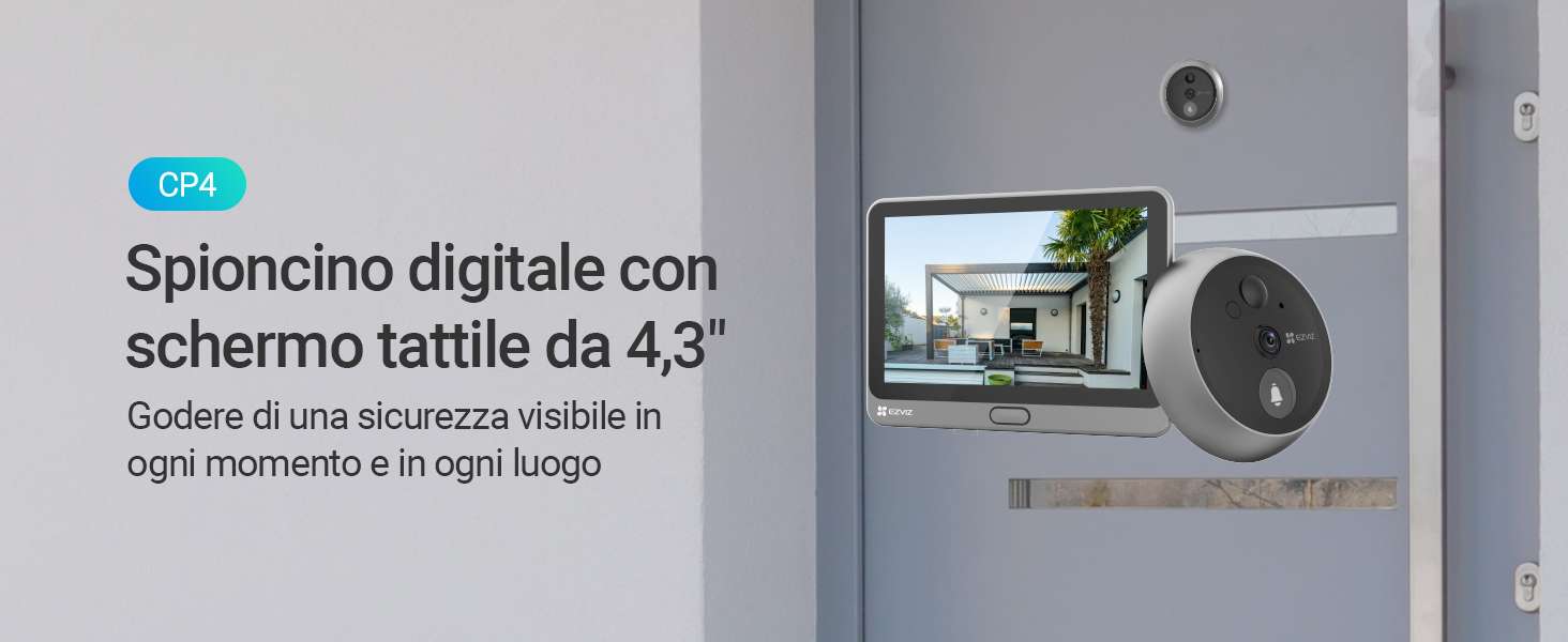 Spioncino digitale EZVIZ CP4 1080P-1