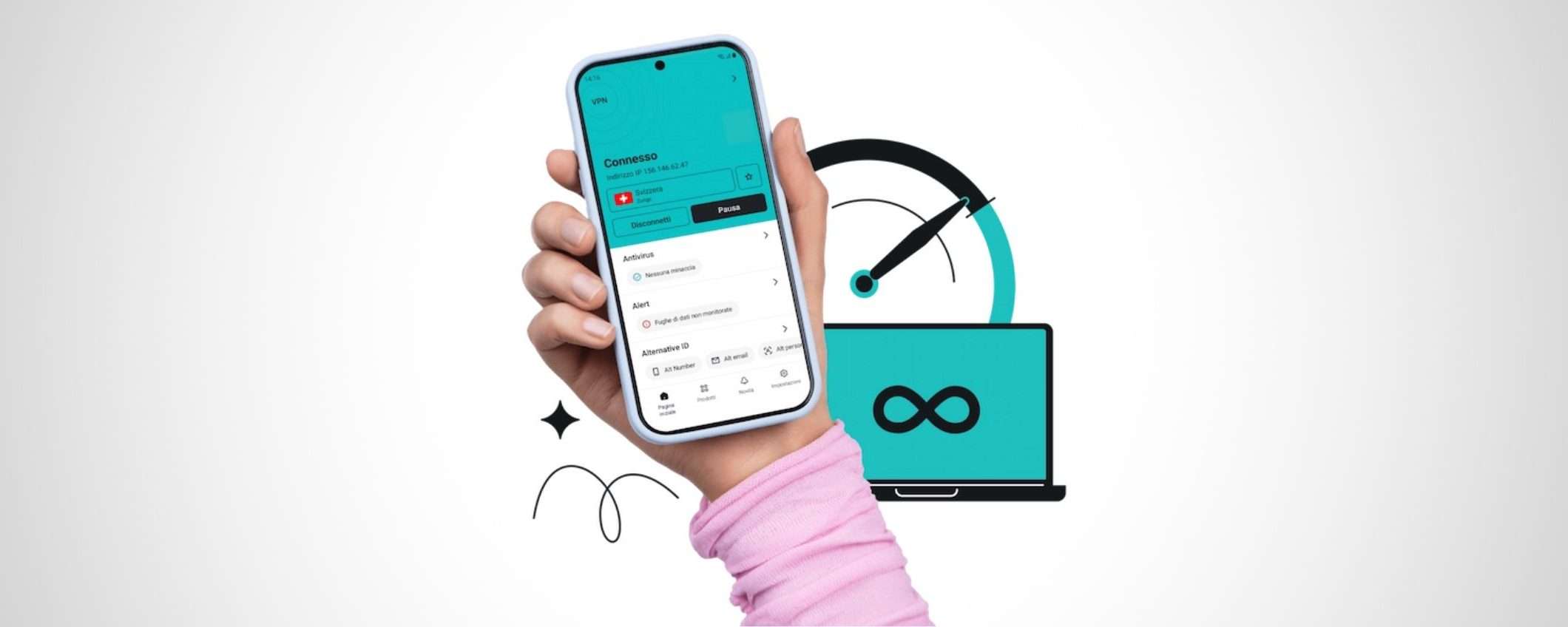 Promo imperdibile: 2 anni di Surfshark VPN con sconti fino all'86%