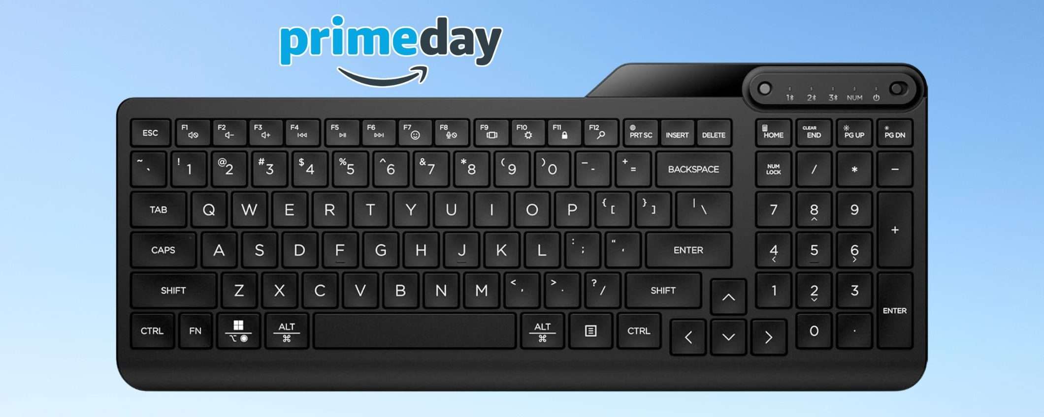 Tastiera HP wireless a meno di 28 euro? Solo per le ultime ore di Prime Day