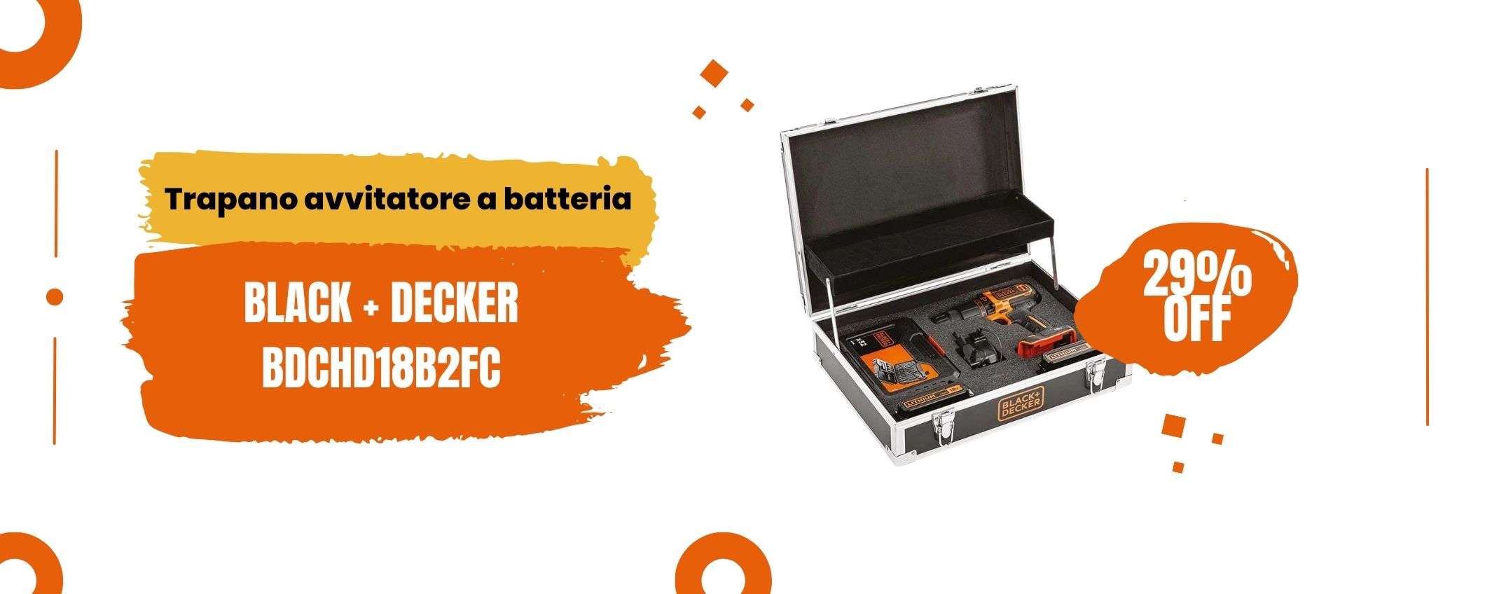 Trapano avvitatore per legno, metallo e muratura a meno di 100€: perfetto per tutti i lavori di casa