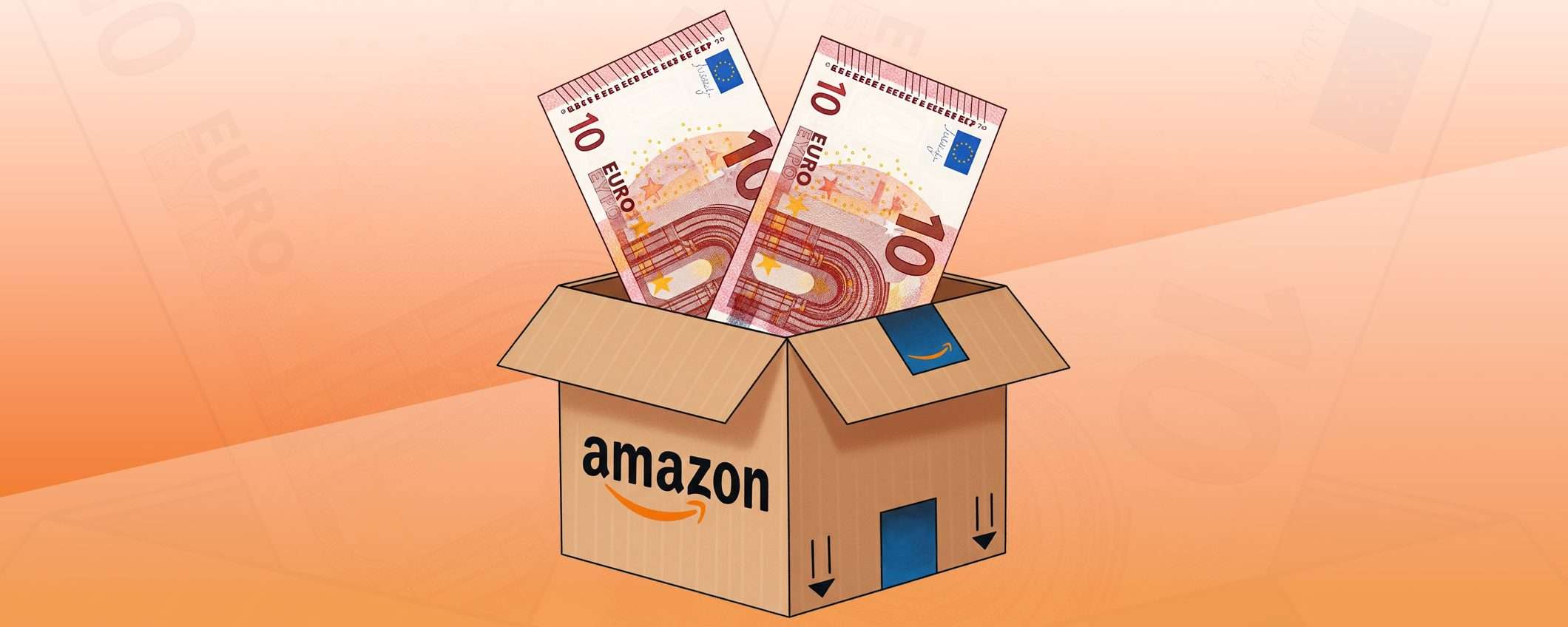 Amazon regala 10€ a te e 10€ a un amico: come funziona?