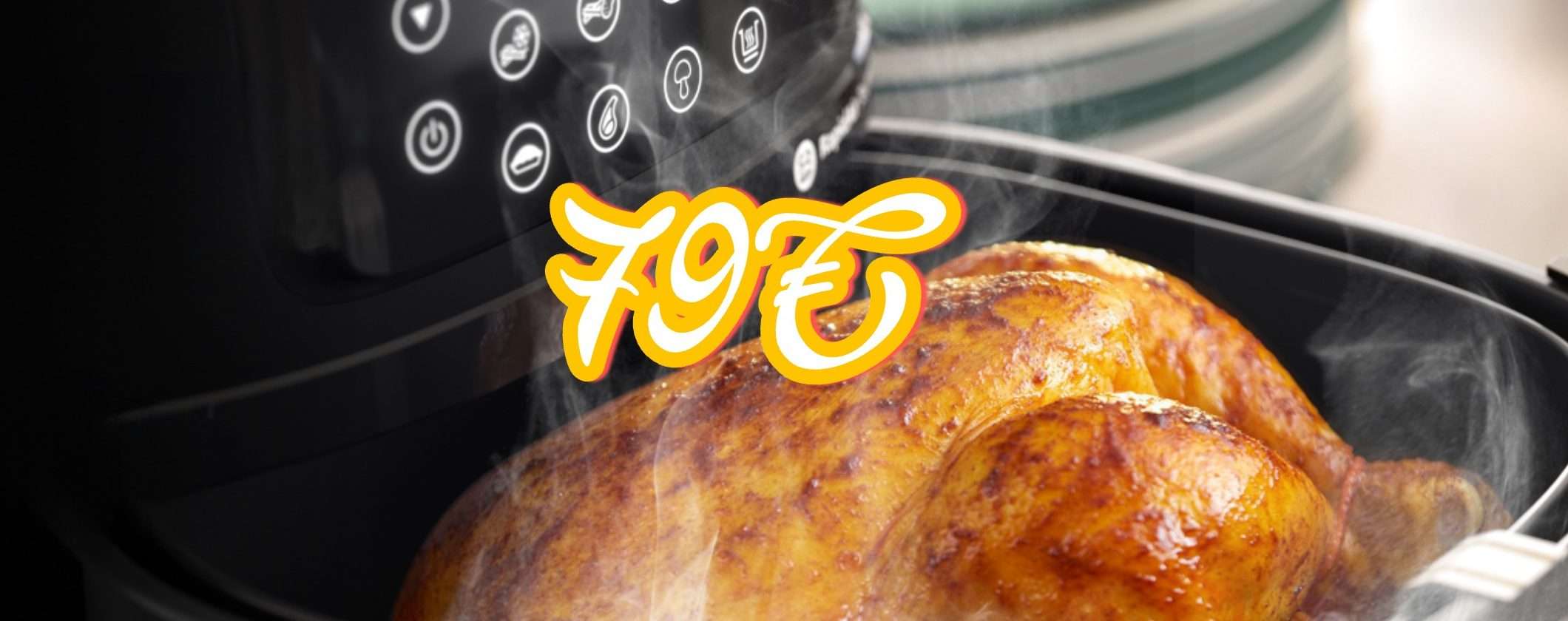 Friggitrice ad aria Philips Airfryer 200 a soli 79€ con il Prime Day