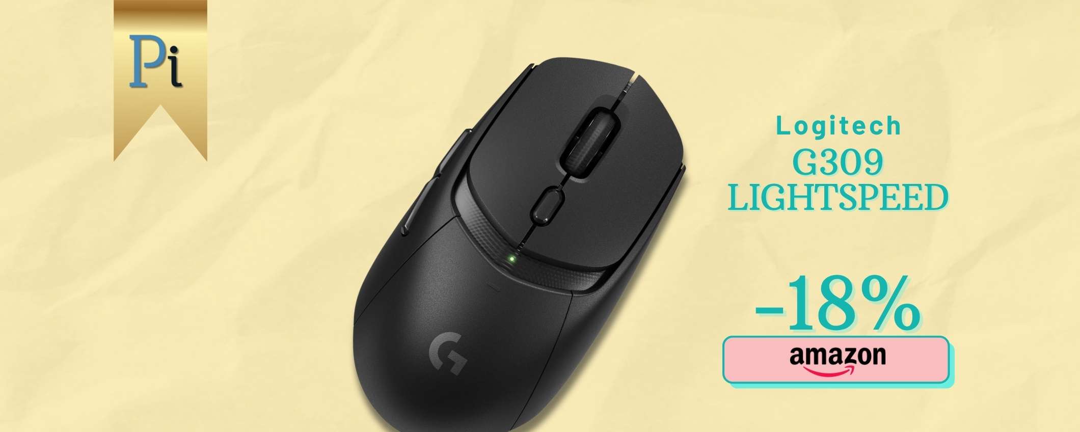 Logitech G309 LIGHTSPEED a 64€ è il mouse che eleva il gaming