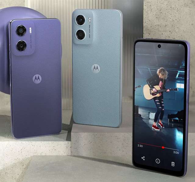 Lo smartphone Motorola moto e15