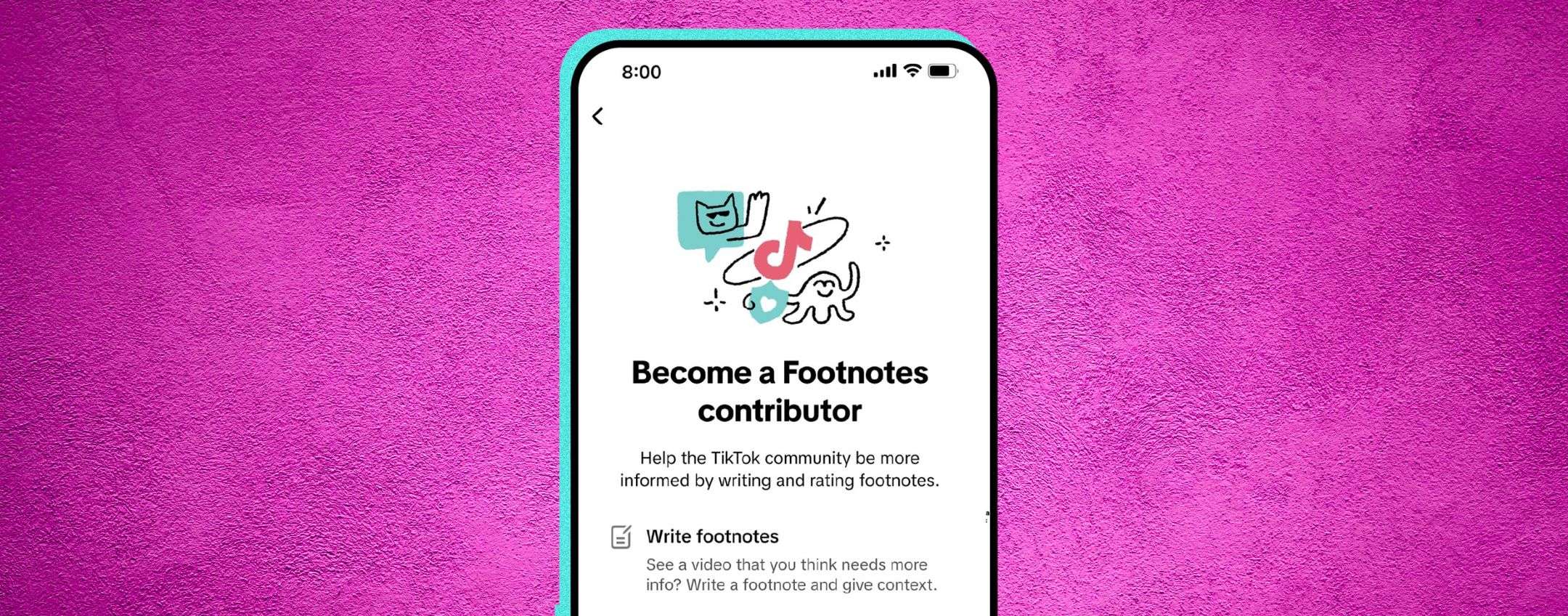 TikTok lancia Footnotes: ora gli utenti fanno il fact-checking