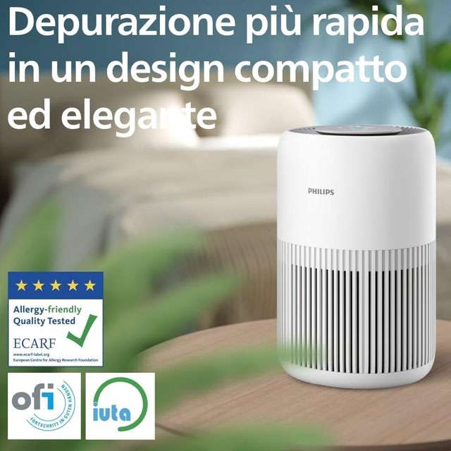 Il purificatore d'aria Philips PureProtect Mini 900