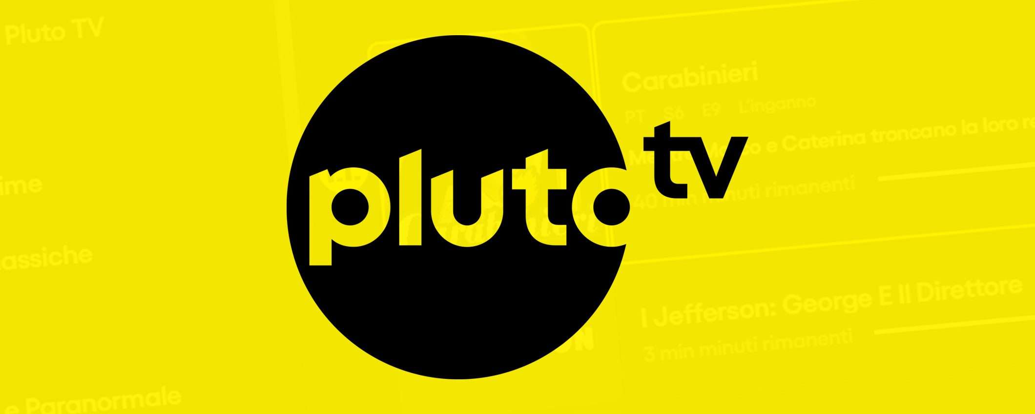 Pluto TV arriva su TIMVISION con oltre 130 canali