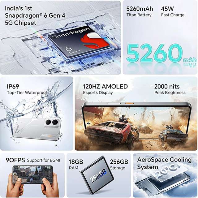 Le caratteristiche dello smartphone realme P3 5G