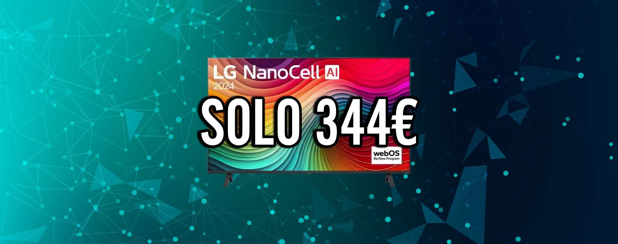 Che spettacolo la Smart TV LG NanoCell 50
