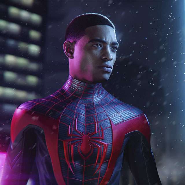 Uno screenshot dal gameplay di Spider-Man: Miles Morales