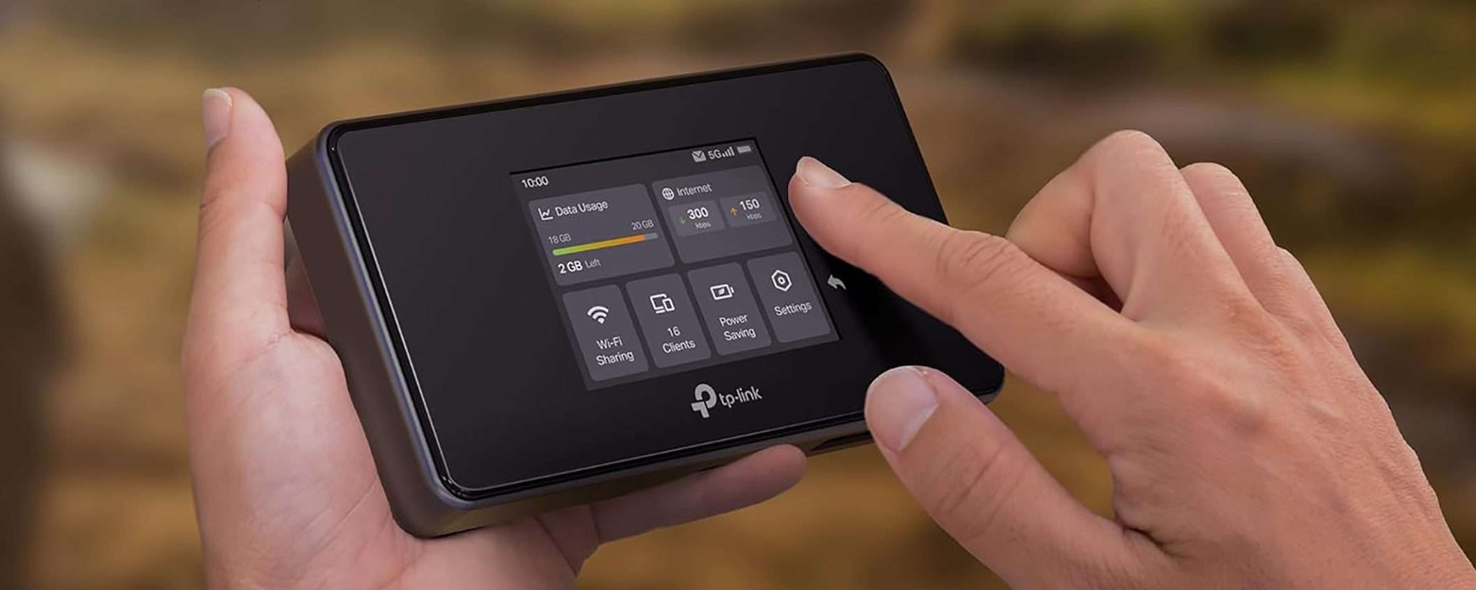 Promo saponetta 5G per vacanze: forte sconto su TP-Link M8550