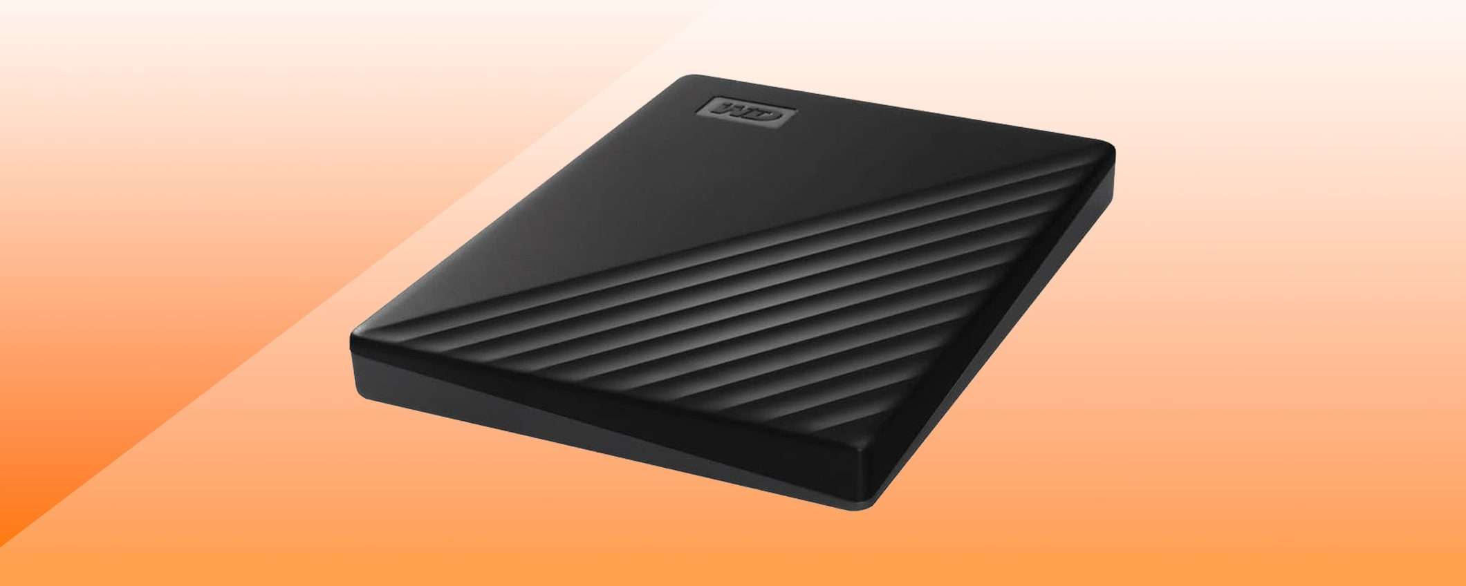 Affare per storage e backup: HDD WD esterno 2 TB a -47%