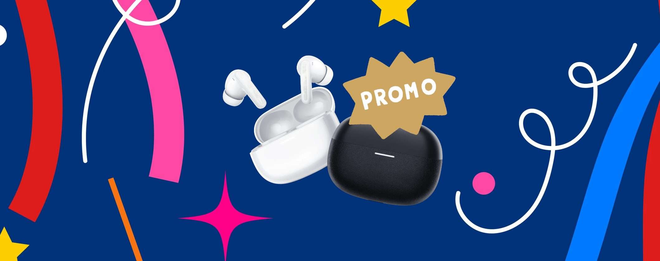 Xiaomi Redmi Buds 5 Pro tornano a 36€ su eBay: un affare