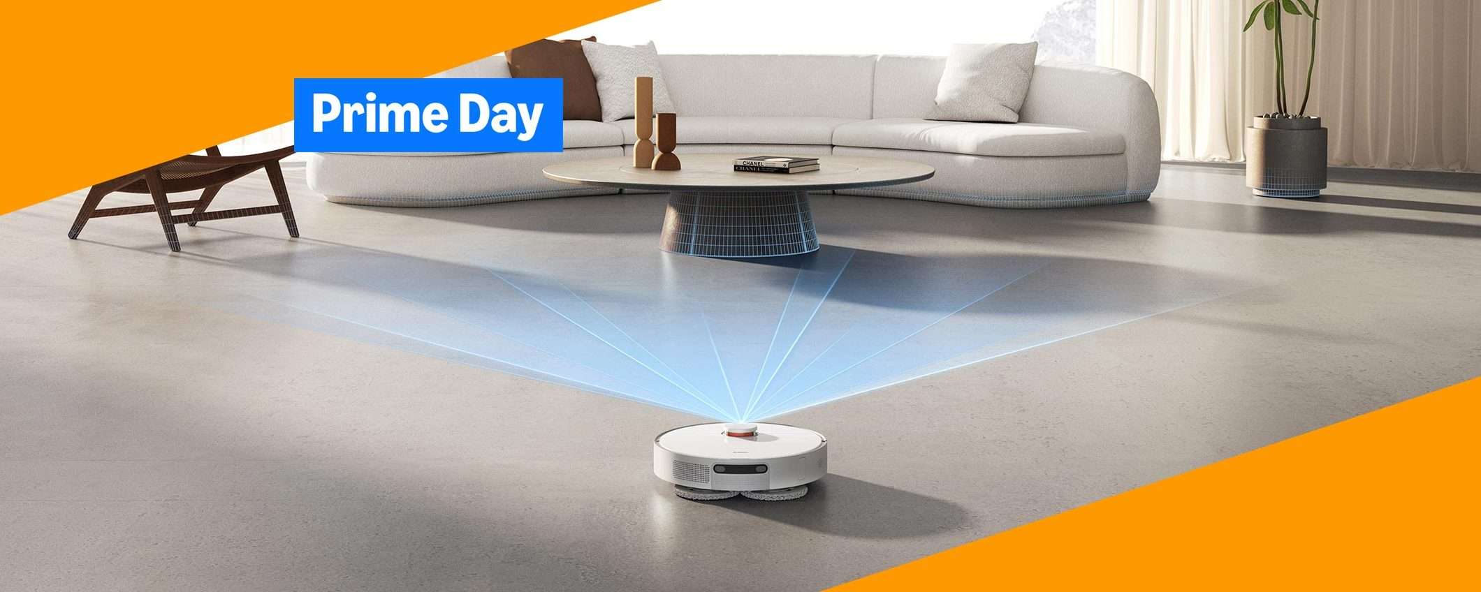 Casa pulita col Prime Day: Xiaomi Robot Vacuum X20+ al MINIMO