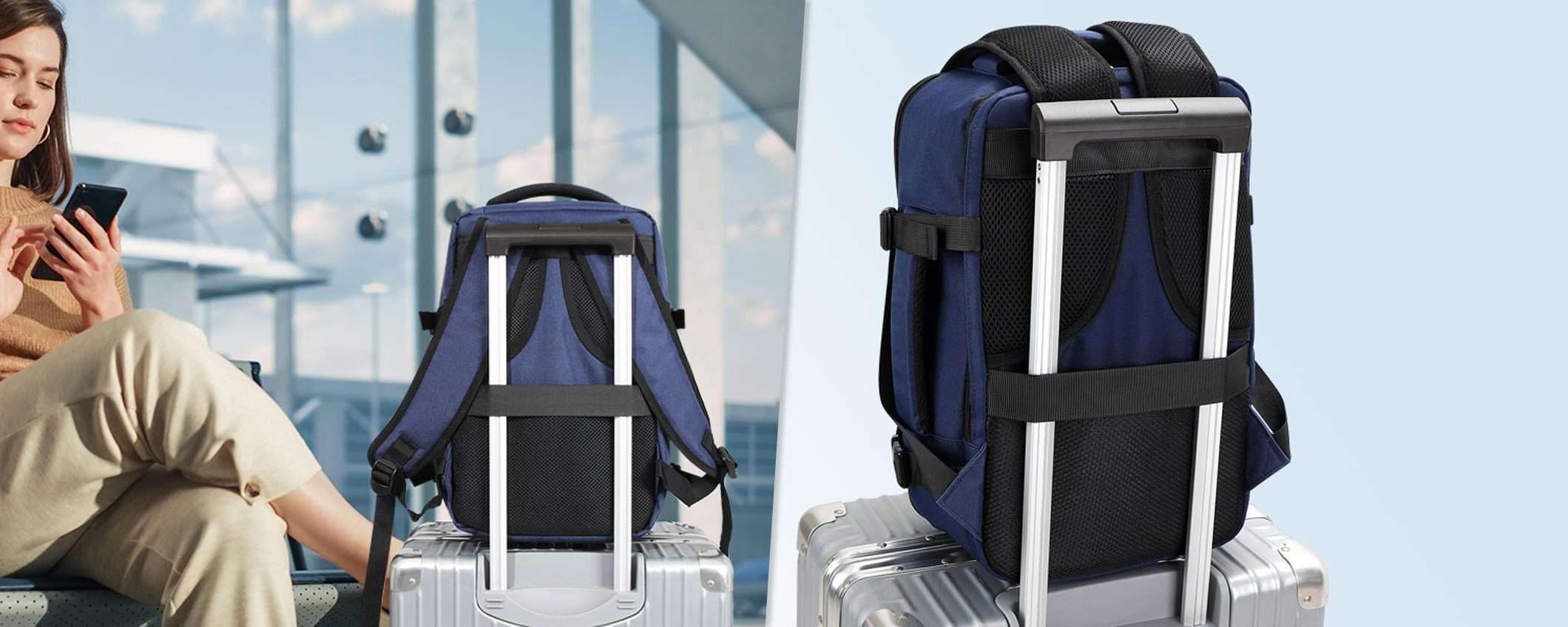 Zaino 40x20x25: perfetto per Ryanair, tuo a soli 26€ (coupon)