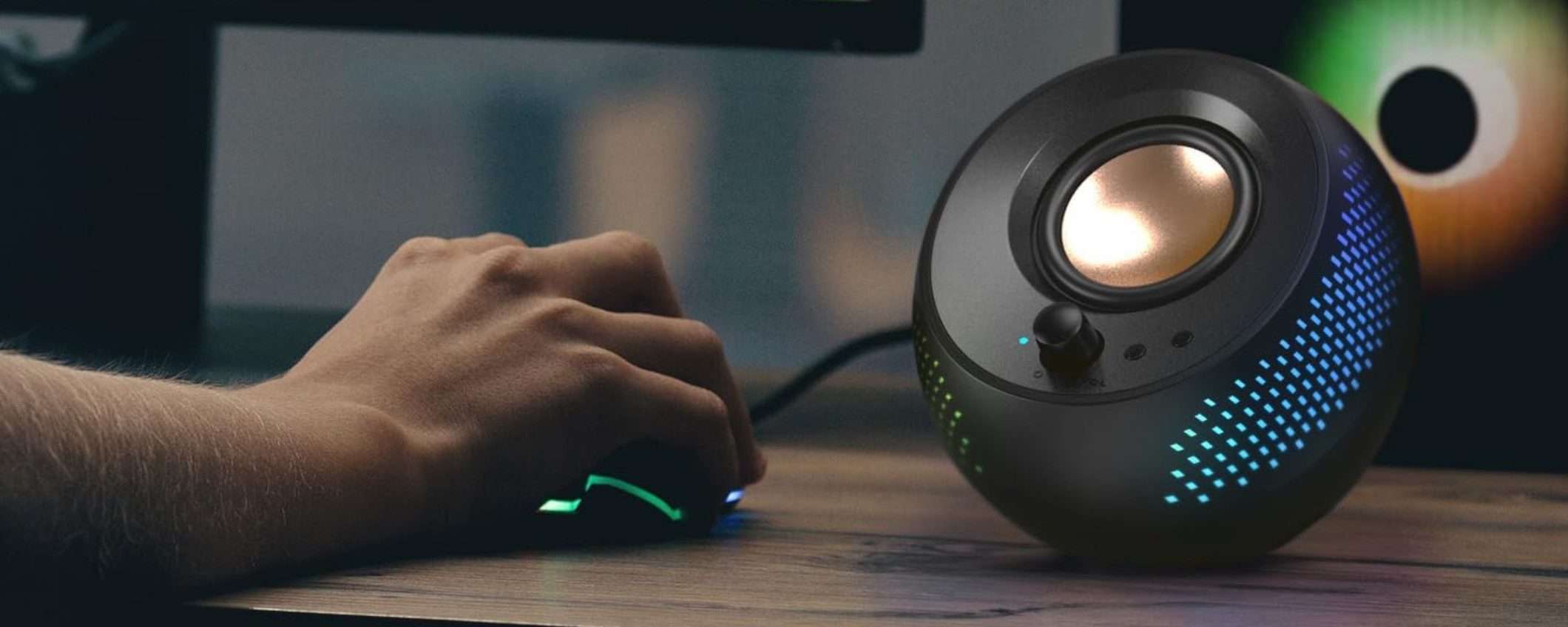 Altoparlanti Creative per PC: audio 2.1 potente a prezzo scontato su Amazon