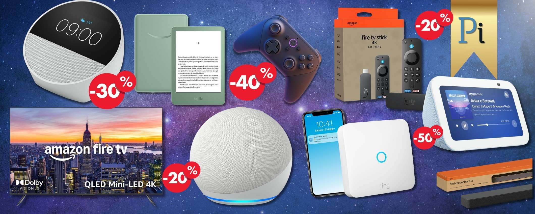 Rubrica degli SCONTI, speciale prodotti Amazon: sono tutti in promozione