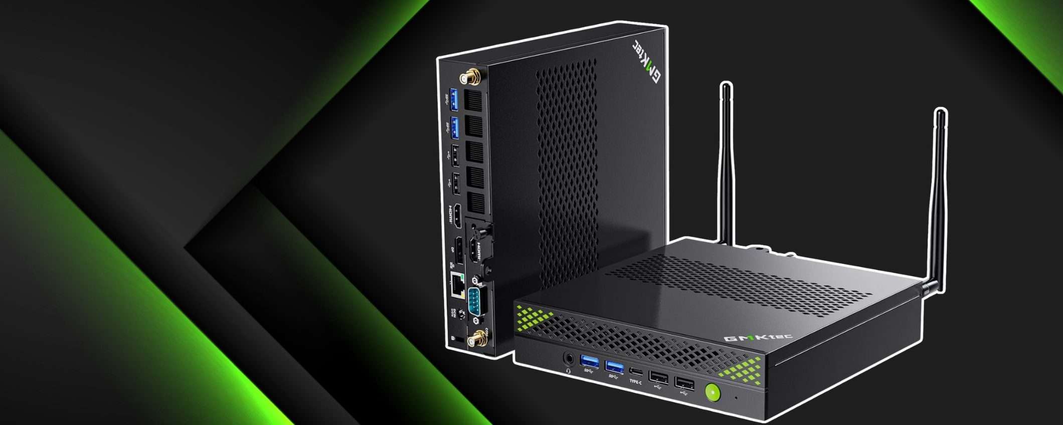 Mini PC con i9, 64GB DDR5 e SSD da 1TB: sconto DA URLO su Amazon