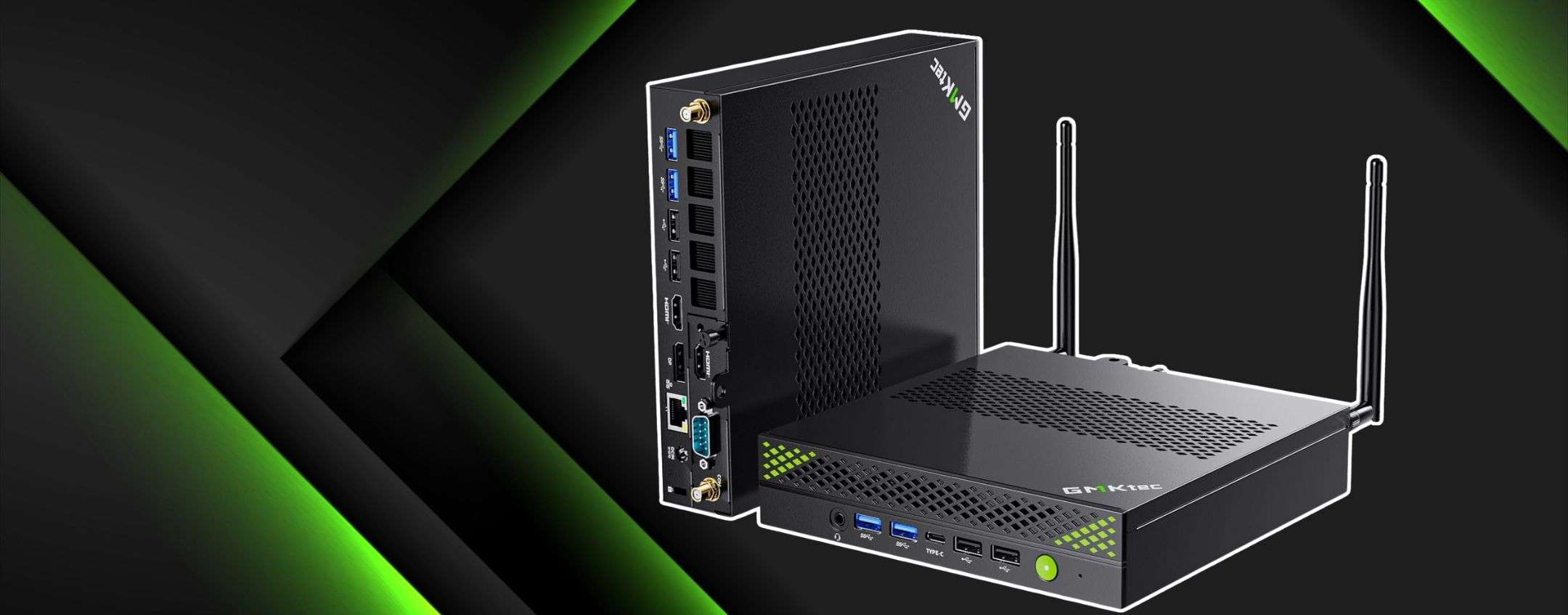 Mini PC con i9, 64GB DDR5 e SSD da 1TB: sconto DA URLO su Amazon