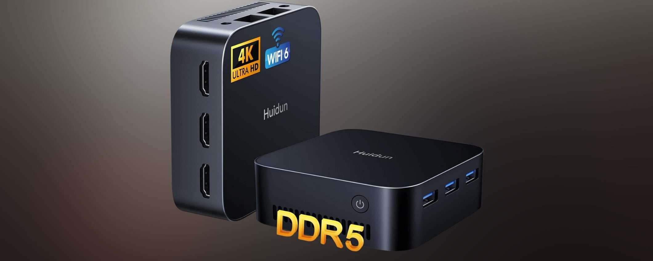 Mini PC con 16GB di RAM DDR5 e SSD 512GB: attiva il coupon per un MAXI SCONTO