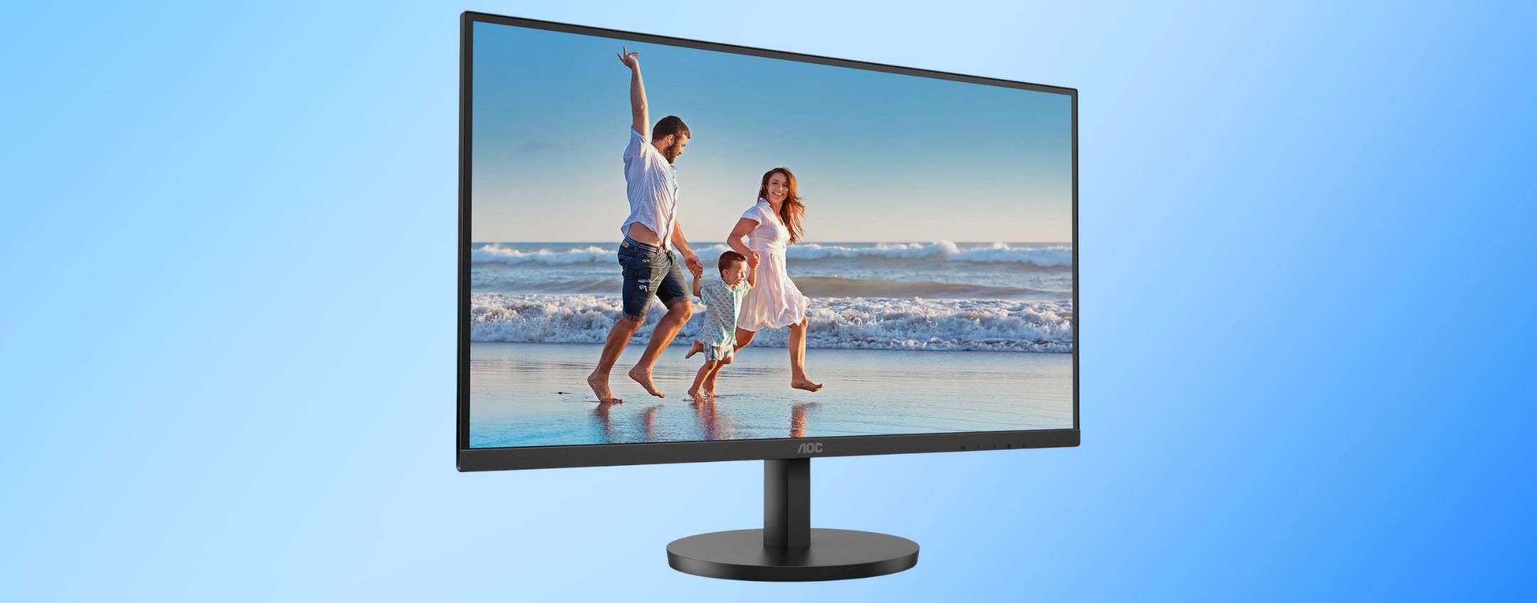 Monitor Full HD da 27 pollici a meno di 100 euro (sconto Amazon)