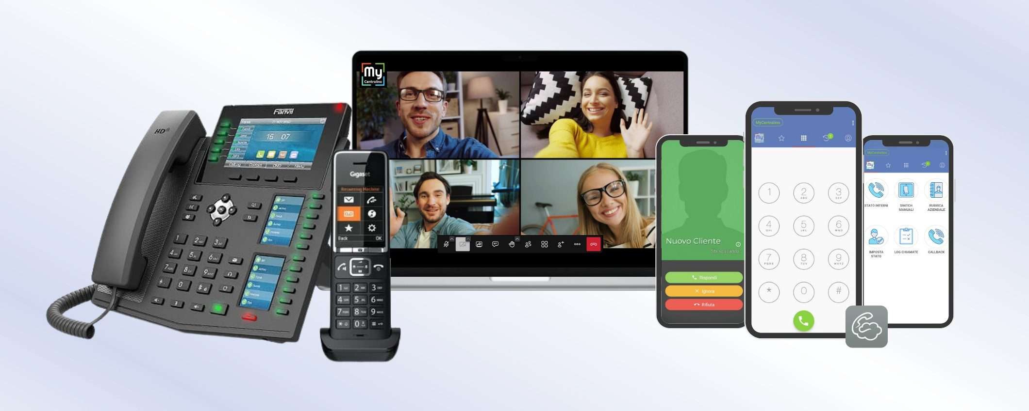 MyCentralino: il Centralino in Cloud potenziato con l'AI