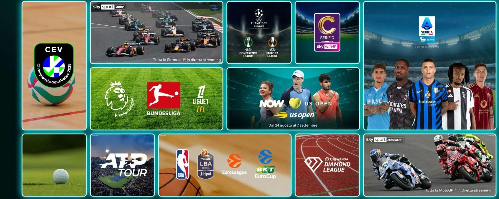 NOW Pass Sport in offerta a 19,99 euro al mese e ti prepari a un weekend di fuoco