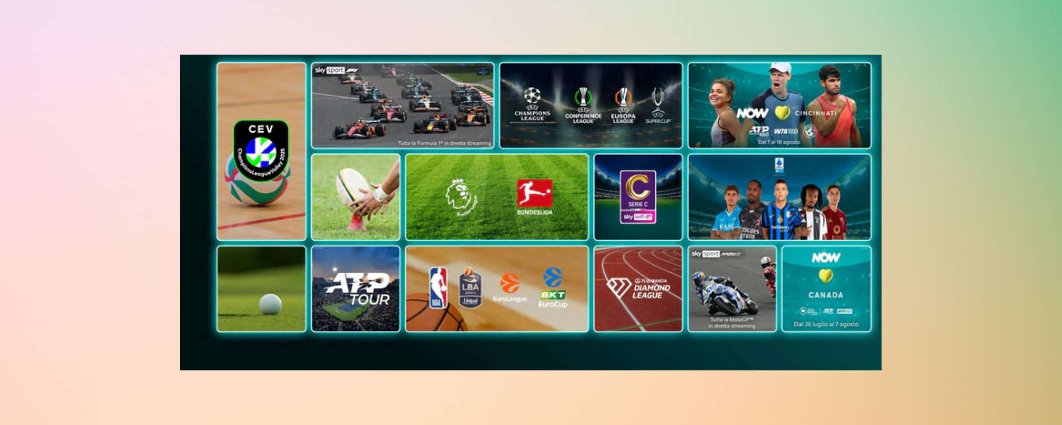 NOW Pass Sport: l'offerta da 19,99 euro al mese ti regala 4 mesi