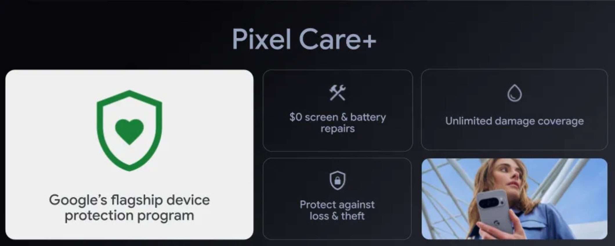 Pixel Care+: protezione illimitata per i dispositivi Google